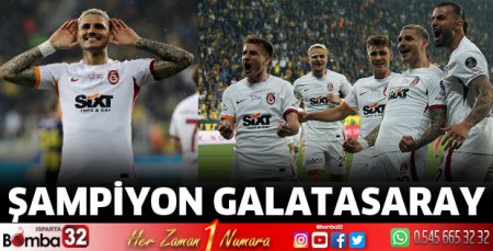 Şampiyon Galatasaray