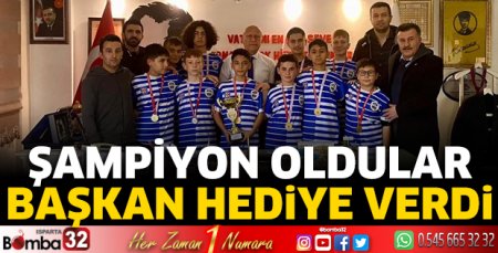 Şampiyon oldular