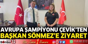 Şampiyondan MHP'ye ziyaret
