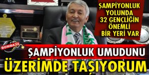 ŞAMPİYONLUK YOLUNDA 32 GENÇLİĞİN ÖNEMLİ BİR YERİ VAR