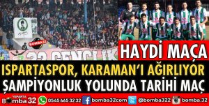 ŞAMPİYONLUK YOLUNDA TARİHİ MAÇ