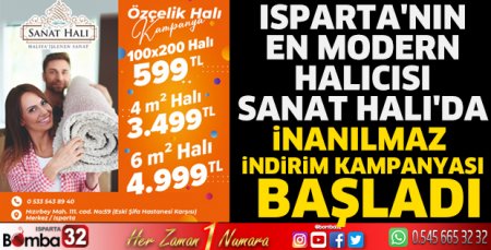 Sanat Halı'da İnanılmaz İndirim Kampanyası Başladı