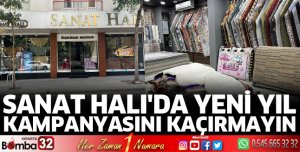 Sanat Halı'da Yeni Yıl Kampanyasını kaçırmayın