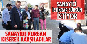 SANAYİ ESNAFI AK PARTİ DİYOR