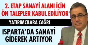 SANAYİ YATIRIMI ARTIYOR