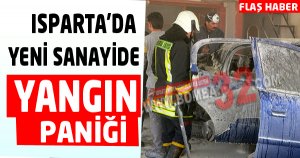 Sanayide yangın paniği