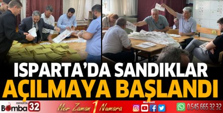 Sandıklar açılmaya başlandı