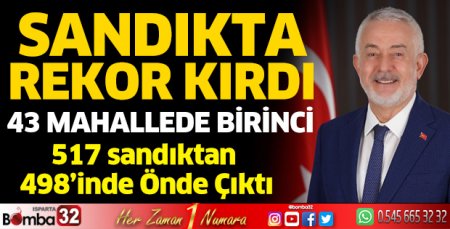 Sandıkta rekor kırdı