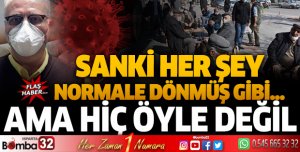 Sanki her şey normale dönmüş gibi...