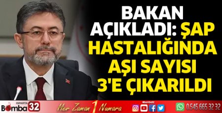 Şap hastalığında aşı sayısı 3'e çıkarıldı