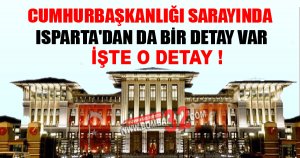 Sarayın Mermeri Isparta'dan