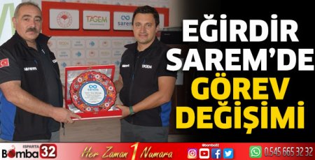 SAREM’de görev değişimi