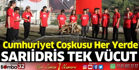 Sarıidris’te Cumhuriyet Coşkusu