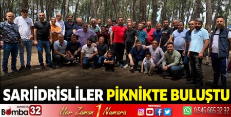 Sarıidrisliler piknikte buluştu