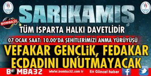 SARIKAMIŞ ŞEHİTLERİMİZ İÇİN YÜRÜYORUZ
