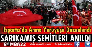 SARIKAMIŞ ŞEHİTLERİMİZİ ANDIK