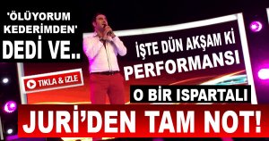SARIKAPLAN ÖLÜYORUM KEDERİMDEN DEDİ VE.. 