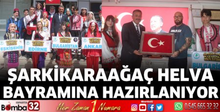 Şarkikaraağaç Helva Bayramına hazırlanıyor