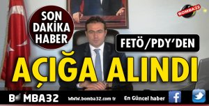 ŞARKİKARAAĞAÇ KAYMAKAM VEKİLİ FETÖ'DEN AÇIĞA ALINDI