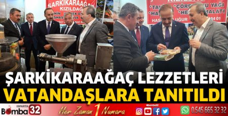 Şarkikaraağaç lezzetleri vatandaşlara tanıtıldı