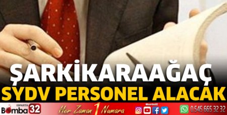 Şarkikaraağaç SYDV personel alacak