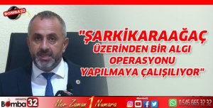 ŞARKİKARAAĞAÇ ÜZERİNDEN ALGI OPERASYONU YAPILMAYA ÇALIŞIYORLAR