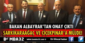 ŞARKİKARAAĞAÇ VE ÇİÇEKPINAR'A MÜJDE!