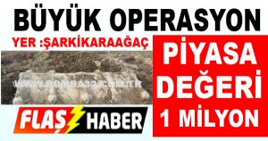 Şarkikaraağaç'ta Büyük Operasyon