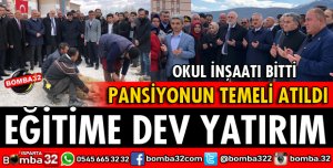 ŞARKİKARAAĞAÇ'TA EĞİTİME DEV YATIRIM