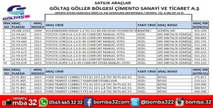 SATILIK ARAÇLAR