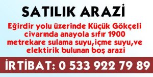SATILIK ARAZİ