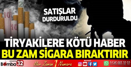 Satışlar durduruldu, sigaraya dev zam iddiası