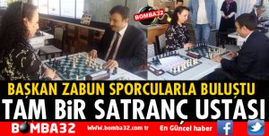 SATRANÇ USTALIĞINI GÖSTERDİ