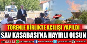 SAV KASABASINA HAYIRLI OLSUN
