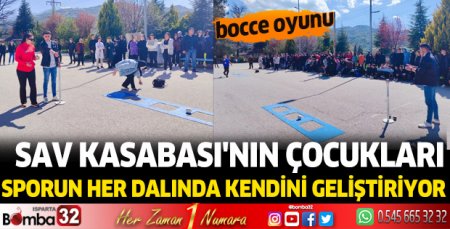 Sav Kasabası'nda sporda yeni branşlar