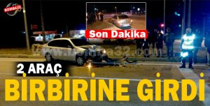 Sav Kavşağında Trafik Kazası