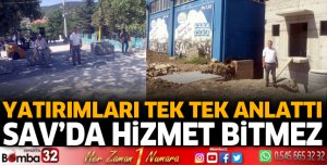 Sav’da hizmet bitmez