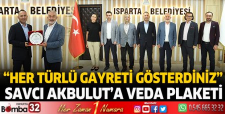 Savcı Akbulut'tan Başdeğirmen'e veda ziyareti