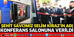 Savcı Selim Kiraz'ın adı konferans salonuna verildi