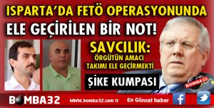 SAVCILIK: ÖRGÜTÜN AMACI TAKIMI ELE GEÇİRMEKTİ