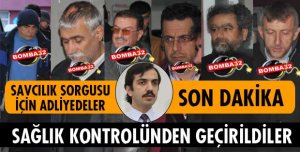 SAVCILIK SORGUSU İÇİN ADLİYEYE GÖTÜRÜLDÜLER