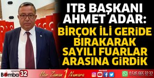 Sayılı fuarlar arasına girdik