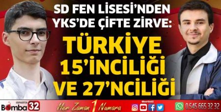SD Fen Lisesi’nden YKS’de Türkiye Çapında Büyük Başarı