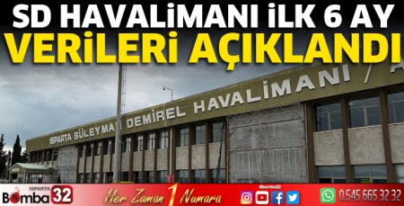 SD Havalimanı ilk 6 ay verileri açıklandı