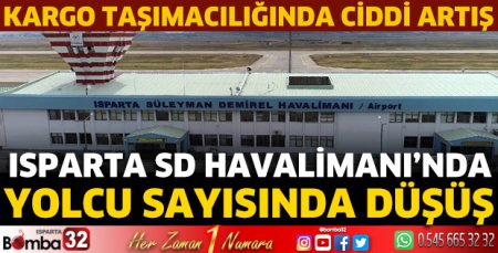 SD Havalimanı'nda yolcu sayısında düşüş