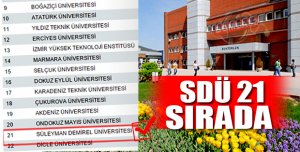 SDÜ 21. SIRADA !