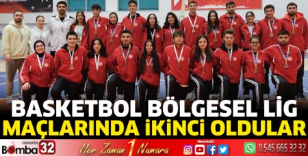 SDÜ Basketbol Takımları “Basketbol Bölgesel Lig” maçlarında ikinci oldu