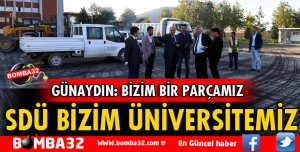 SDÜ BİZİM ÜNİVERSİTEMİZ