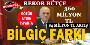 SDÜ BÜTÇESİNDE REKOR ARTIŞ