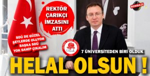 SDÜ DEN BÜYÜK BAŞARI